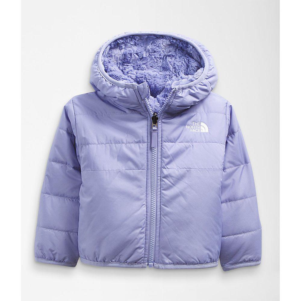 The North Face Reversible Mossbud Swirl Full Zip Hooded Μωρό Σακάκι - Μωβ / Λεβάντα (XNDR32168)